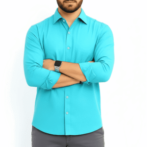 Oxford Cotton Shirt (Pest Color)