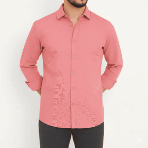Oxford Cotton Shirt (Pink Color)