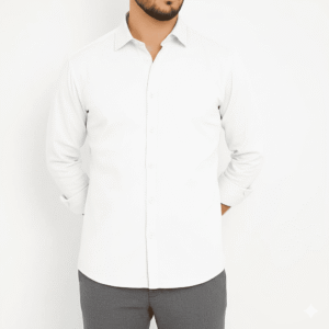 Oxford Cotton Shirt (White Color)